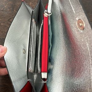 Steve Madden Red Wallet/Clutch
